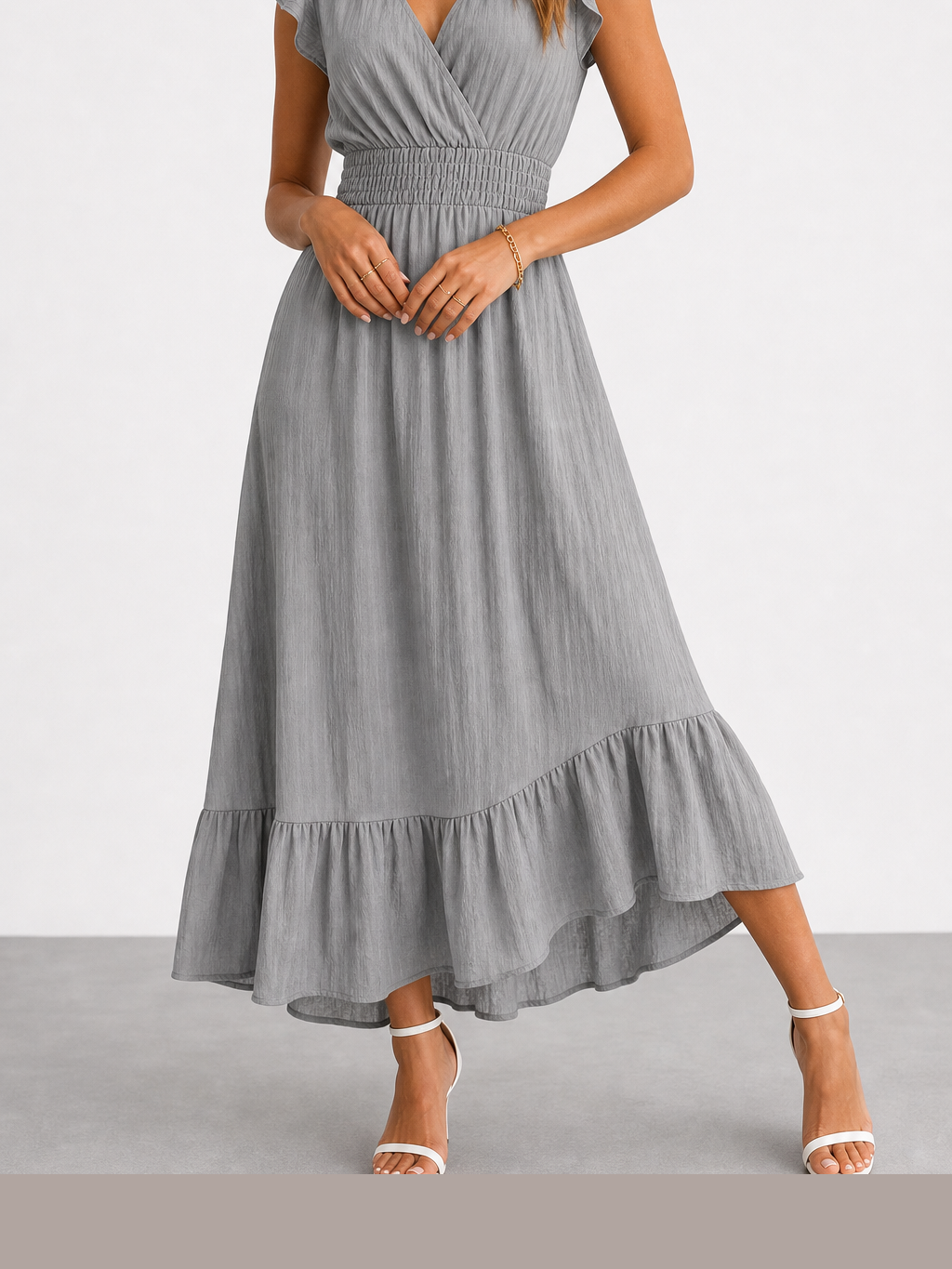 Clara | Vestido midi fluido elegante