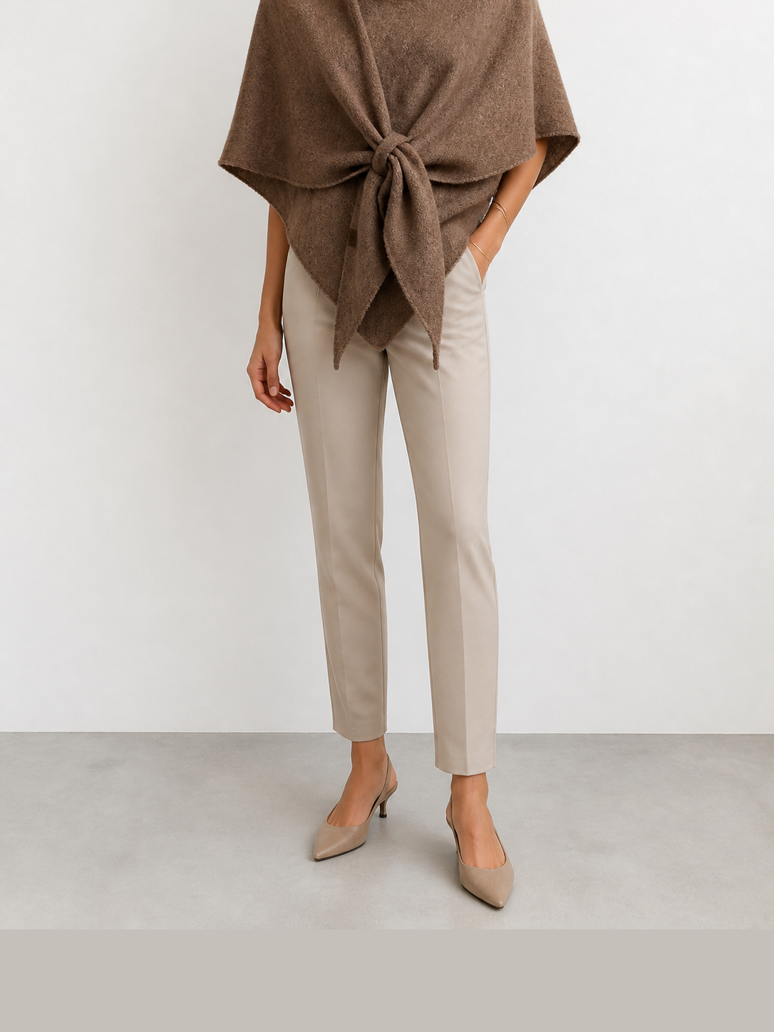 Josefina | Chal elegante con nudo
