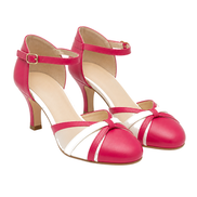 Sara | Sandalias de tacón cómodas de estilo vintage