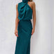 Violeta | Vestido midi de cuello halter
