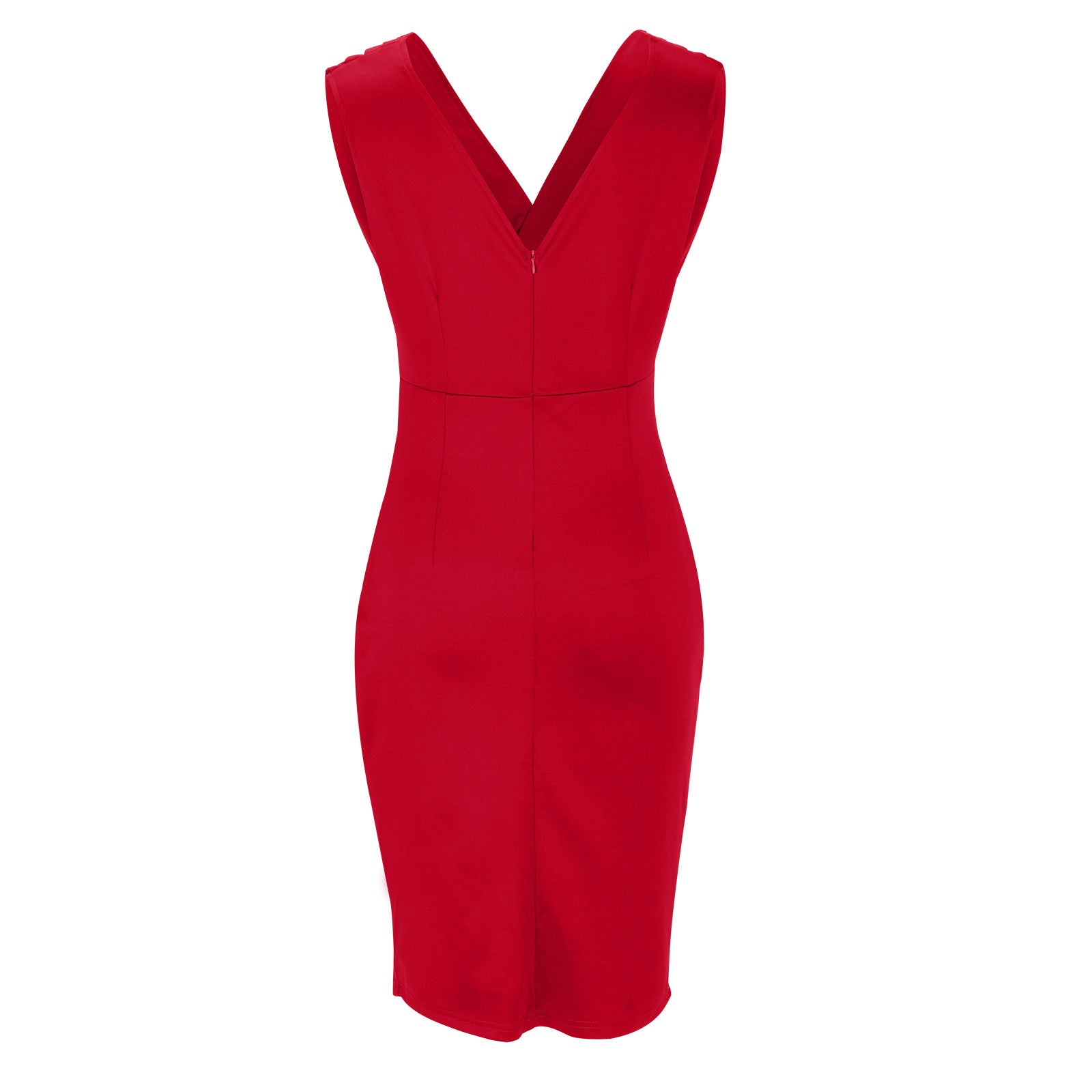 Maite | Elegante vestido con escote en V y abertura