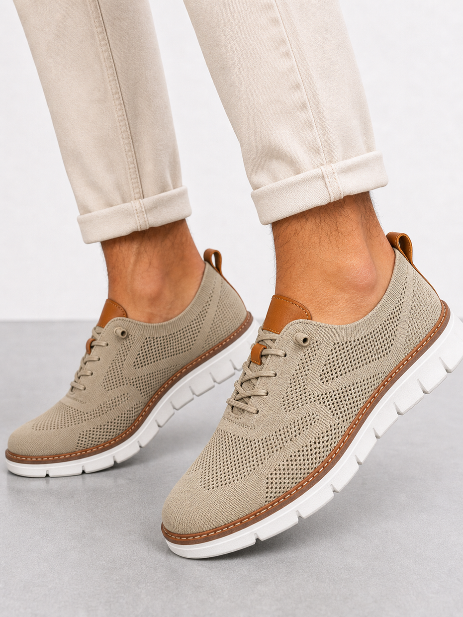Fabrizio | Zapatillas de hombre de punto knit transpirable