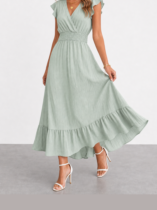 Clara | Vestido midi fluido elegante