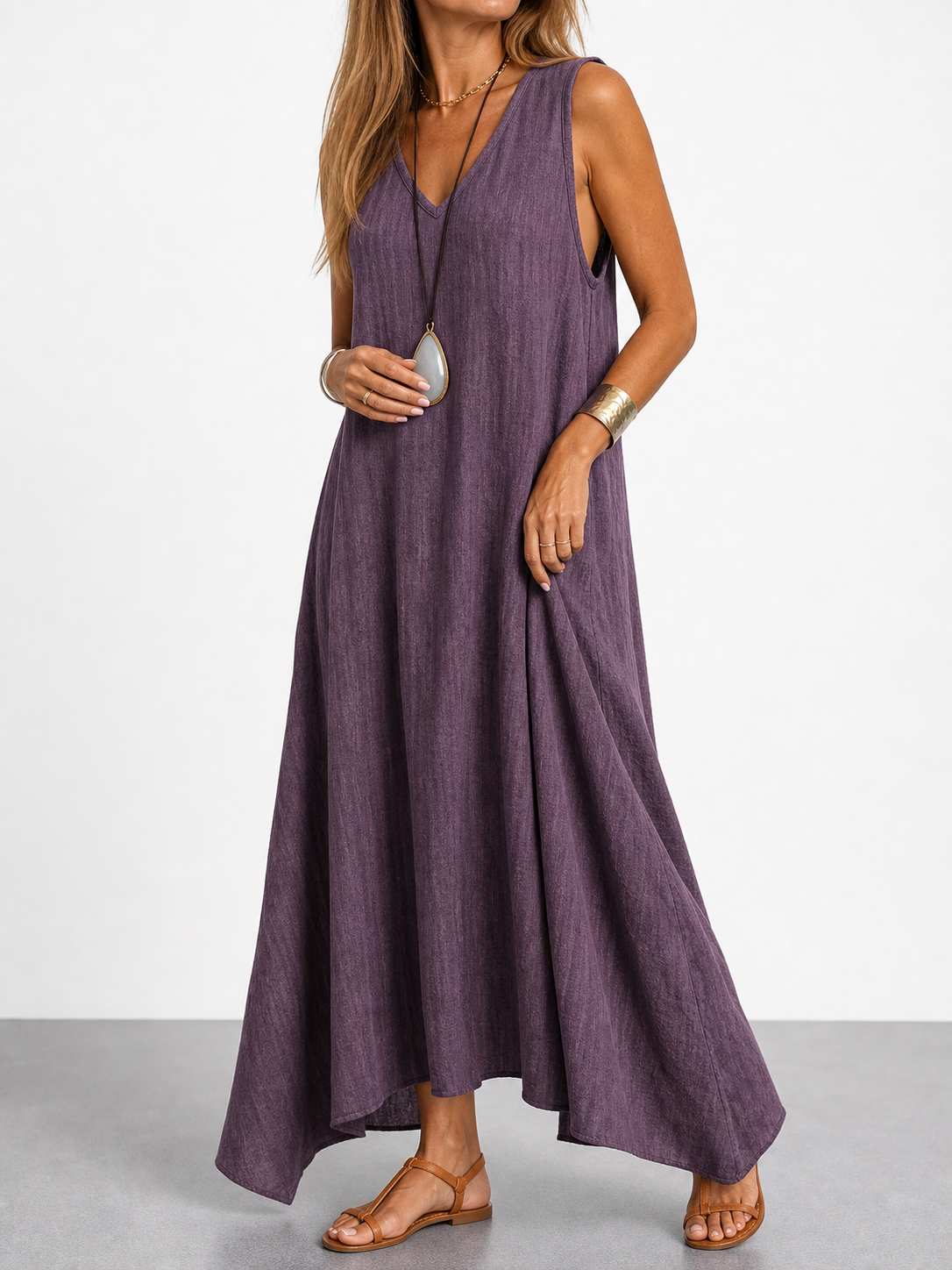 Noemí | Vestido largo cómodo y elegante