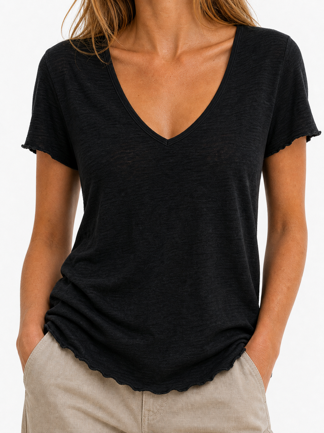 Tamara | Camiseta de algodón orgánico suave