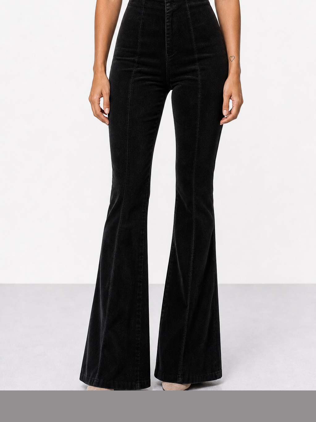 Fernanda | Pantalones acampanados de tiro alto