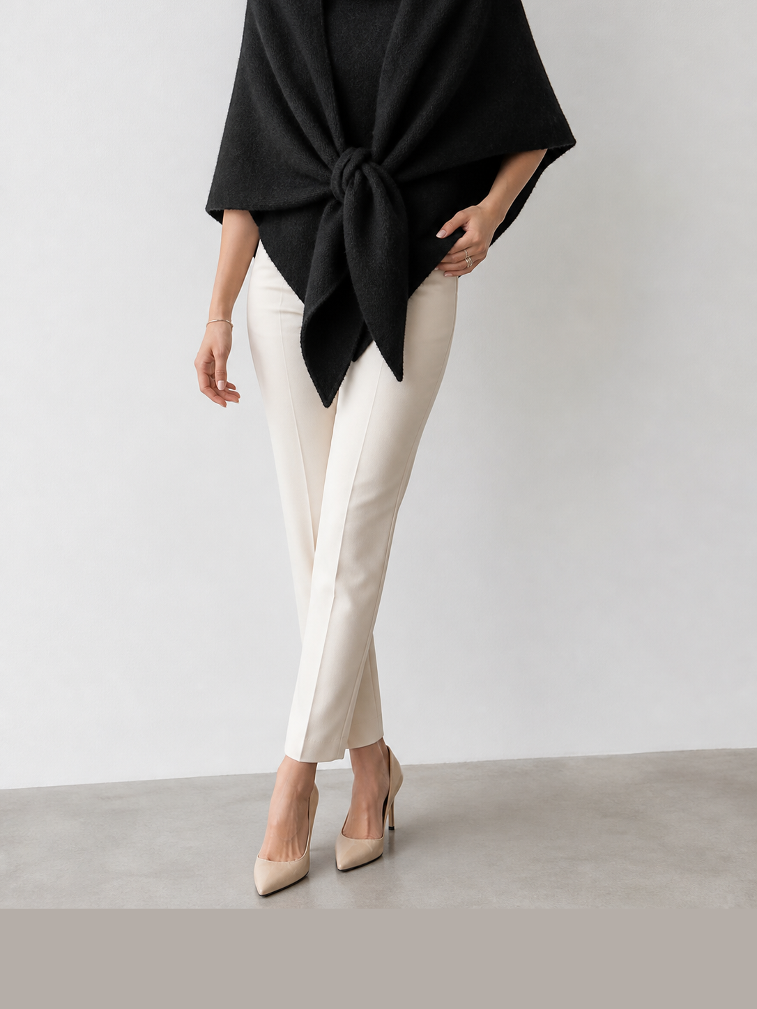 Josefina | Chal elegante con nudo
