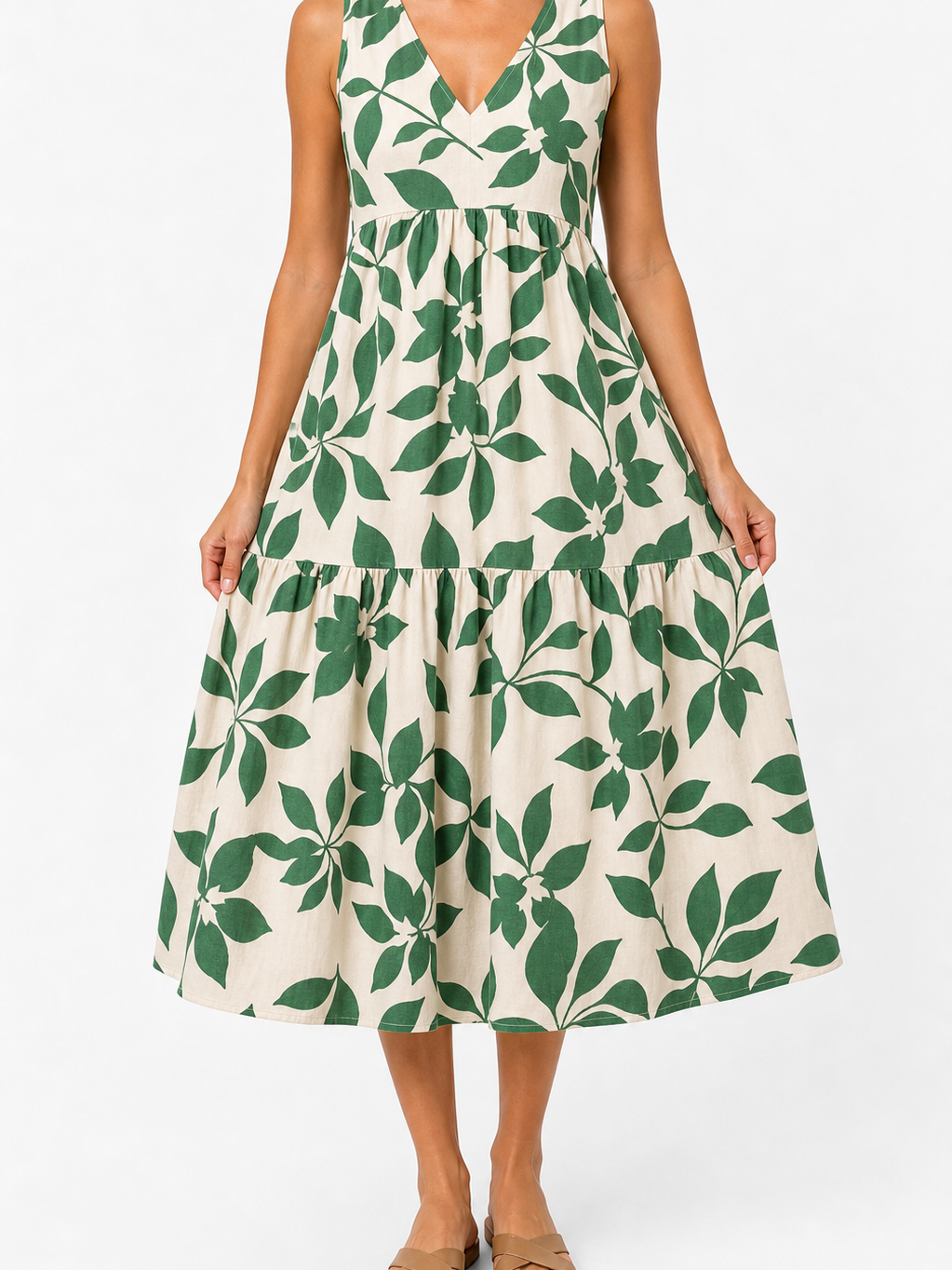 Serafina | Vestido midi de verano elegante