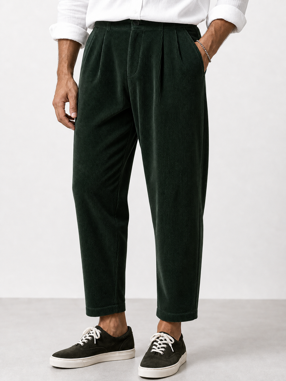 Máximo | Pantalones elegantes de pana