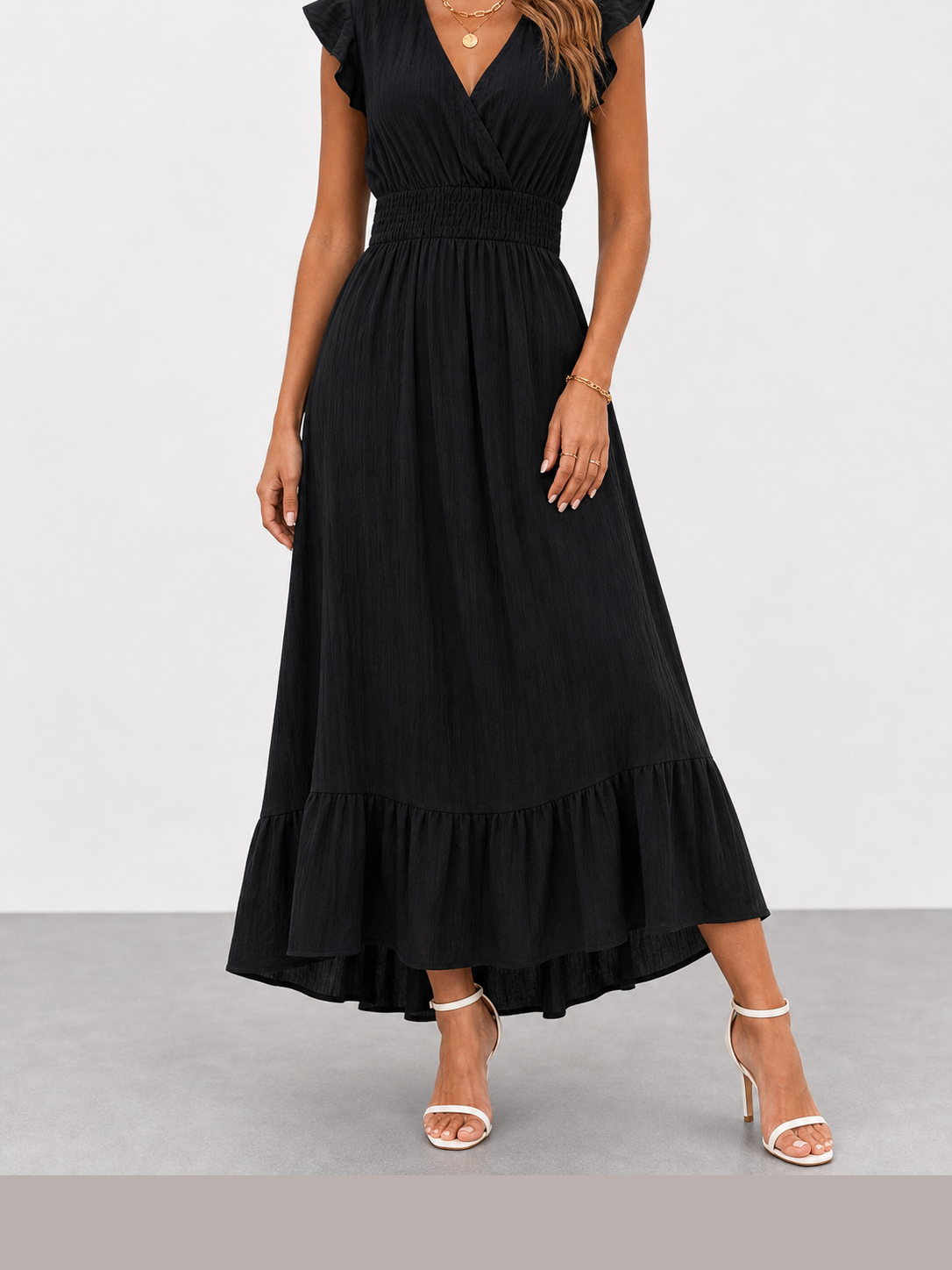Clara | Vestido midi fluido elegante