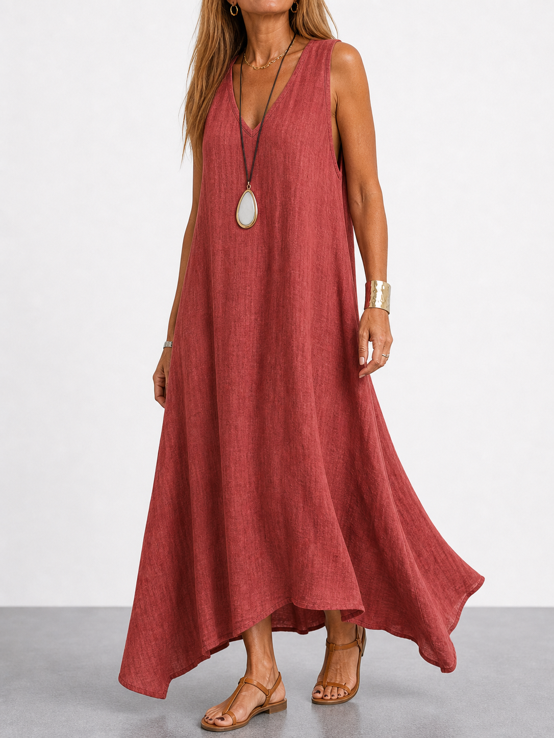 Noemí | Vestido largo cómodo y elegante