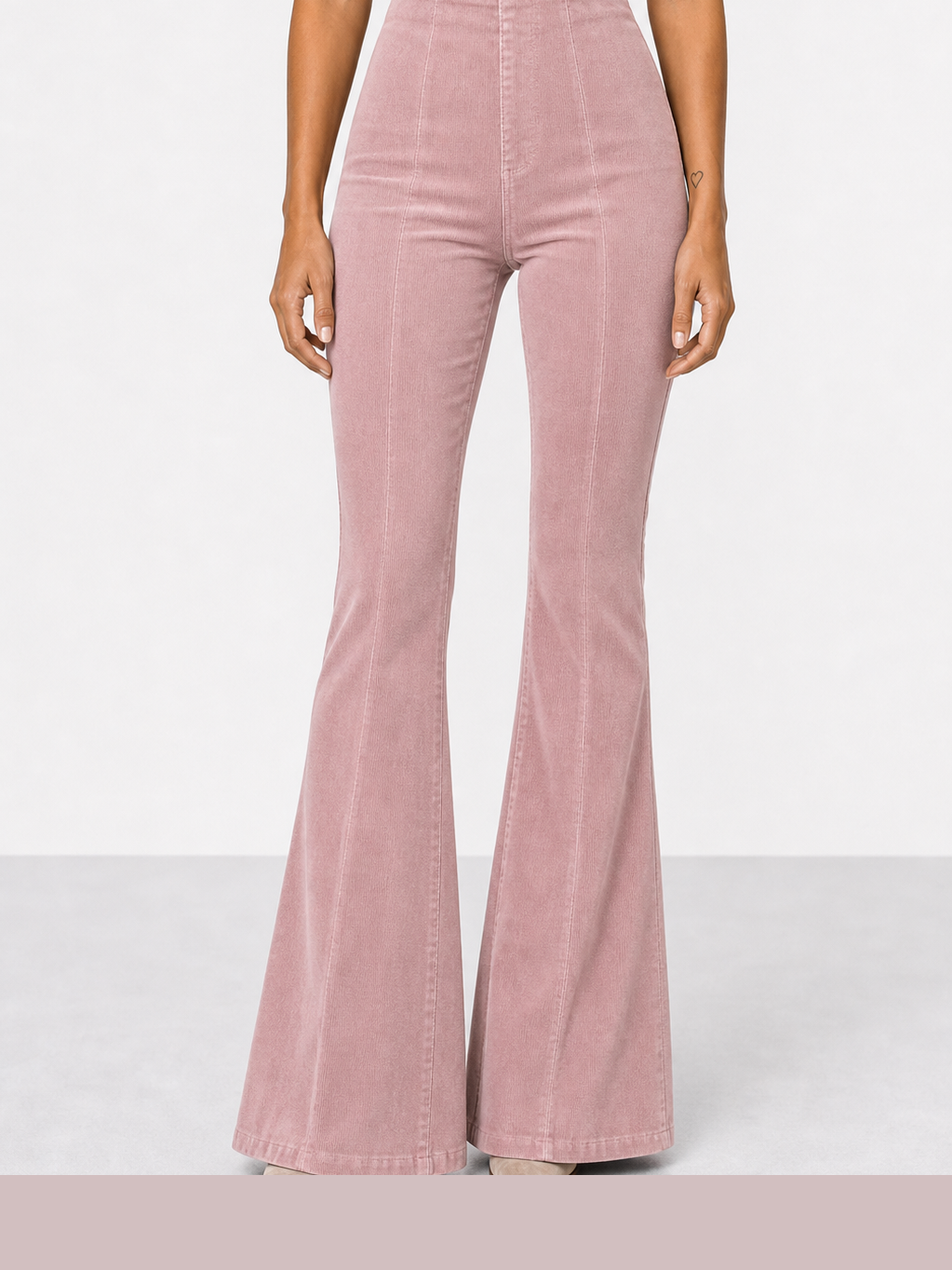 Fernanda | Pantalones acampanados de tiro alto