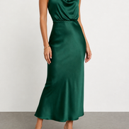 Violeta | Vestido midi de cuello halter