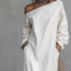 Rosalía | Vestido midi de un hombro