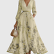 Rocío | Elegante vestido largo plisado