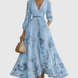 Rocío | Elegante vestido largo plisado
