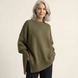 Lidia | Jersey elegante con bajo asimétrico