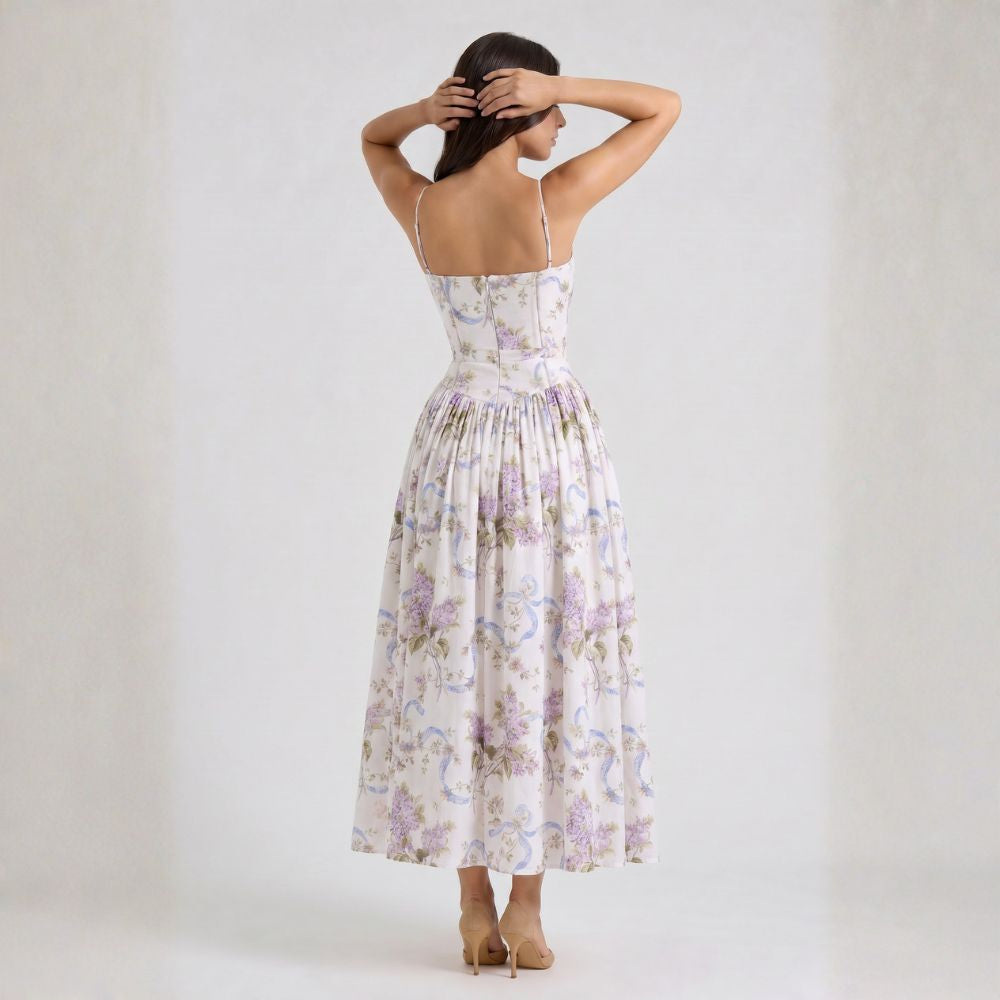 Adelisa | Vestido largo floral