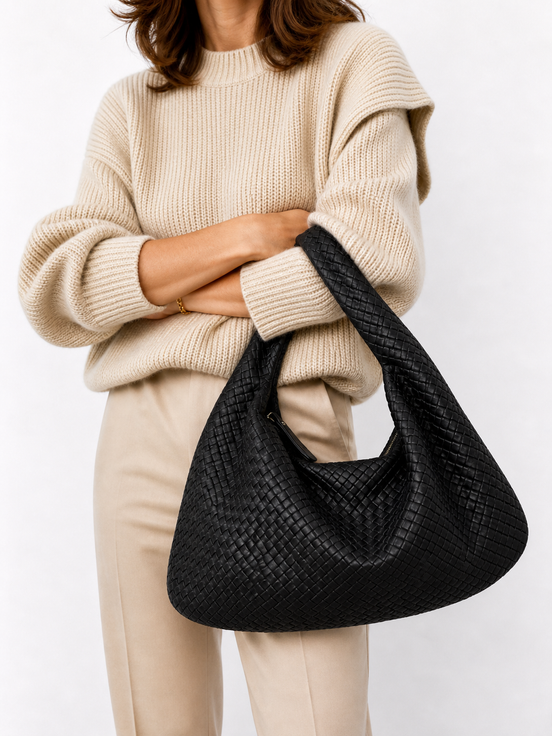 Aurelia | Bolso tote tejido, amplio y práctico