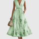 Rocío | Elegante vestido largo plisado