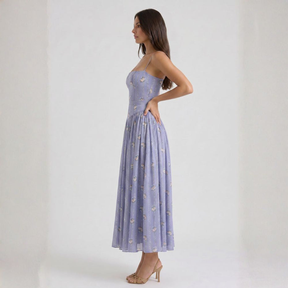 Adelisa | Vestido largo floral