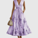Rocío | Elegante vestido largo plisado
