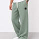 Lorenzo | Pantalones amplios con textura de nido de abeja
