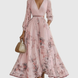 Rocío | Elegante vestido largo plisado