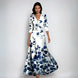 Eliana | Vestido floral elegante de línea A