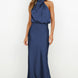 Violeta | Vestido midi de cuello halter
