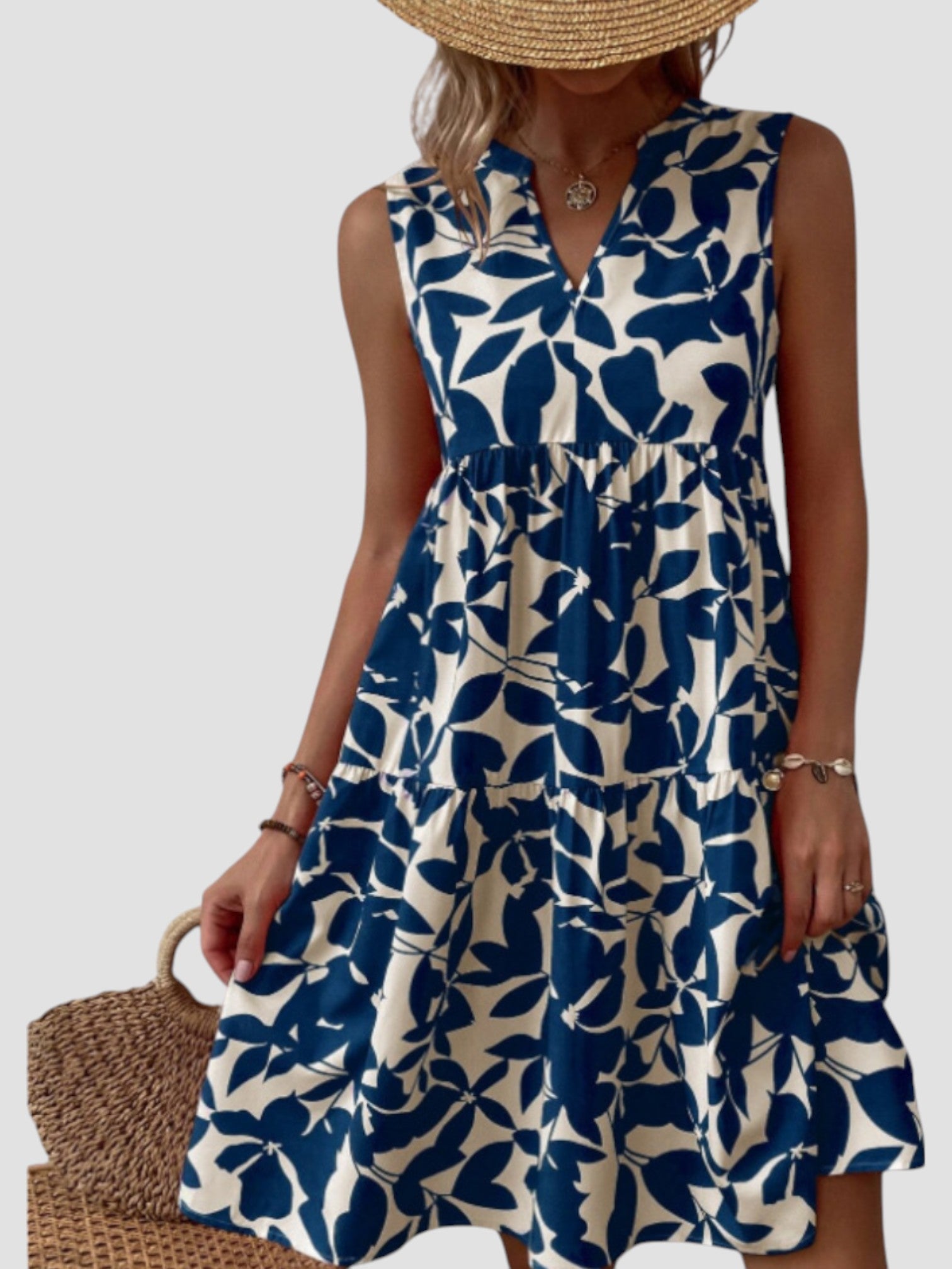 Serafina | Vestido midi de verano elegante