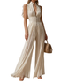 Viviana | Mono largo elegante de cuello halter