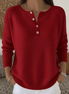 Vera | Jersey elegante con escote de botones