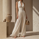 Viviana | Mono largo elegante de cuello halter