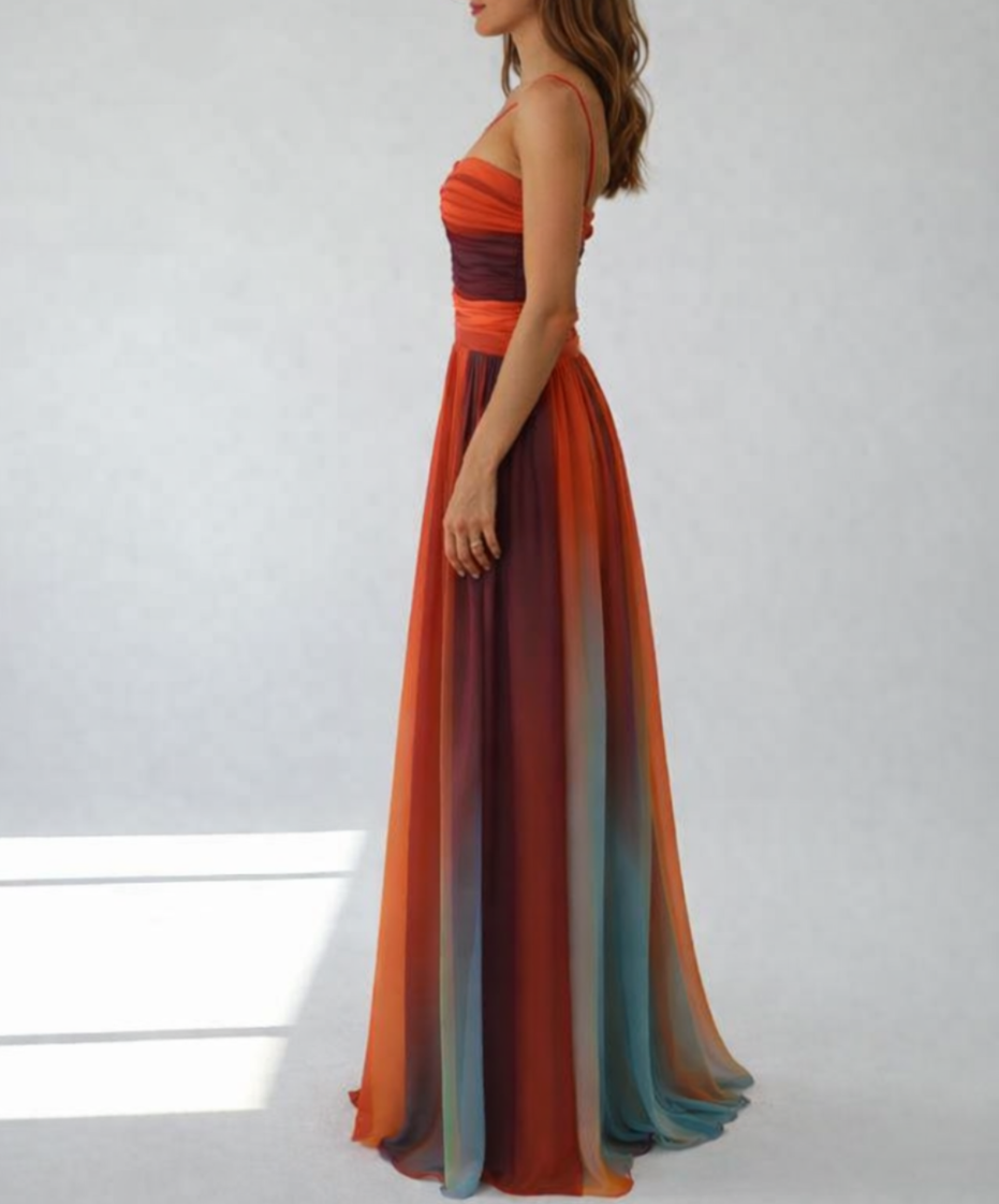 Lidia | Vestido largo elegante
