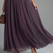 Elena | Vestido largo con cintura fruncida y escote lágrima