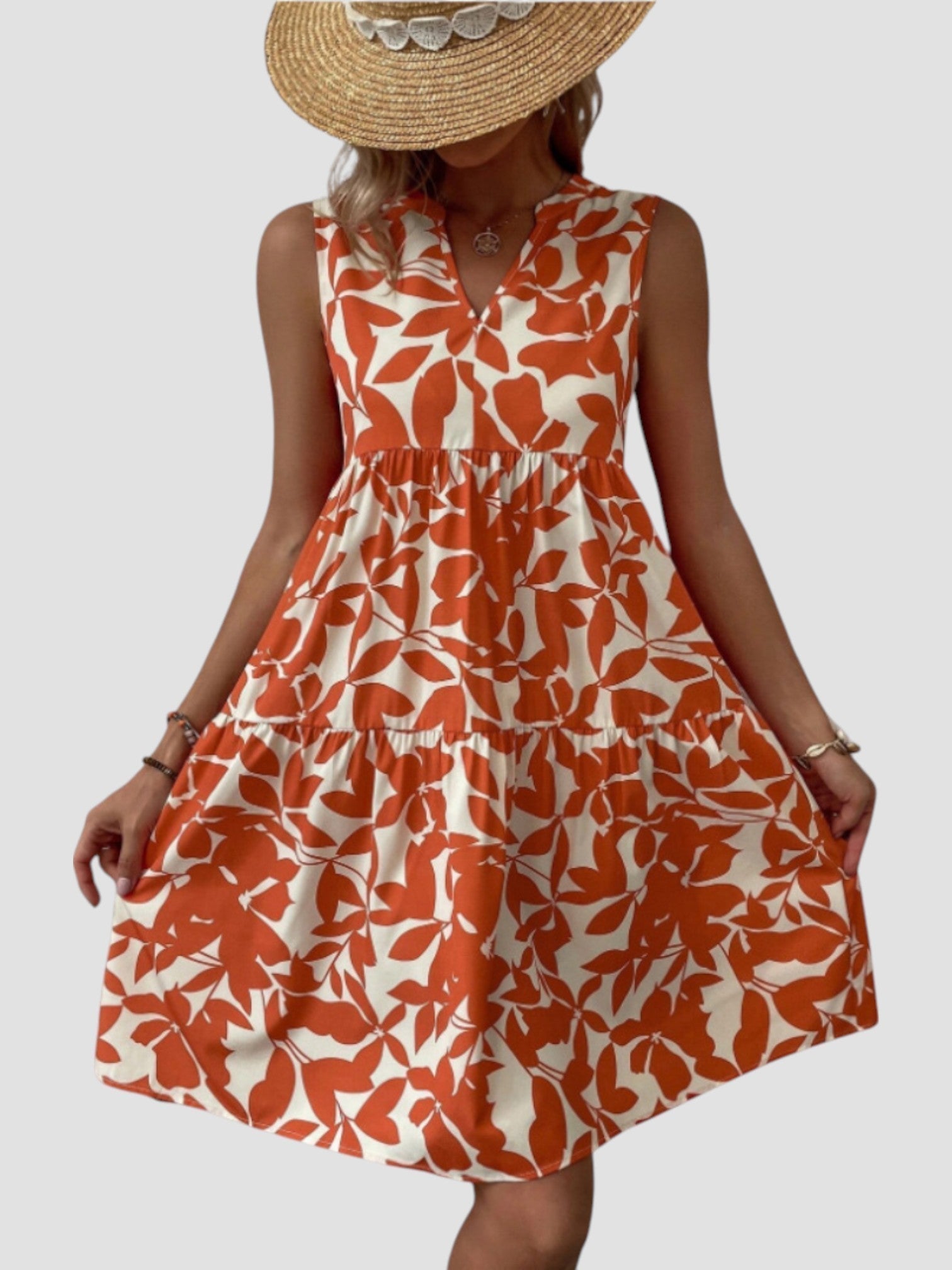Serafina | Vestido midi de verano elegante