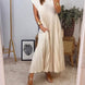 Inés | Vestido plisado sin mangas
