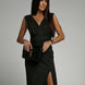 Maite | Elegante vestido con escote en V y abertura