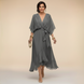 Diana | Vestido de chifón con escote en V