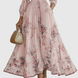 Rocío | Elegante vestido largo plisado
