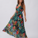 Zaida | Vestido midi sin mangas con cintura imperio