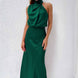 Violeta | Vestido midi de cuello halter