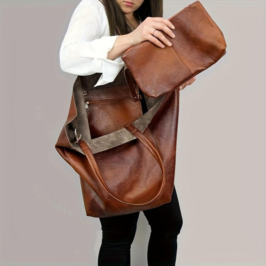 Damaris | Bolso de mano retro y espacioso