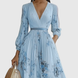 Rocío | Elegante vestido largo plisado