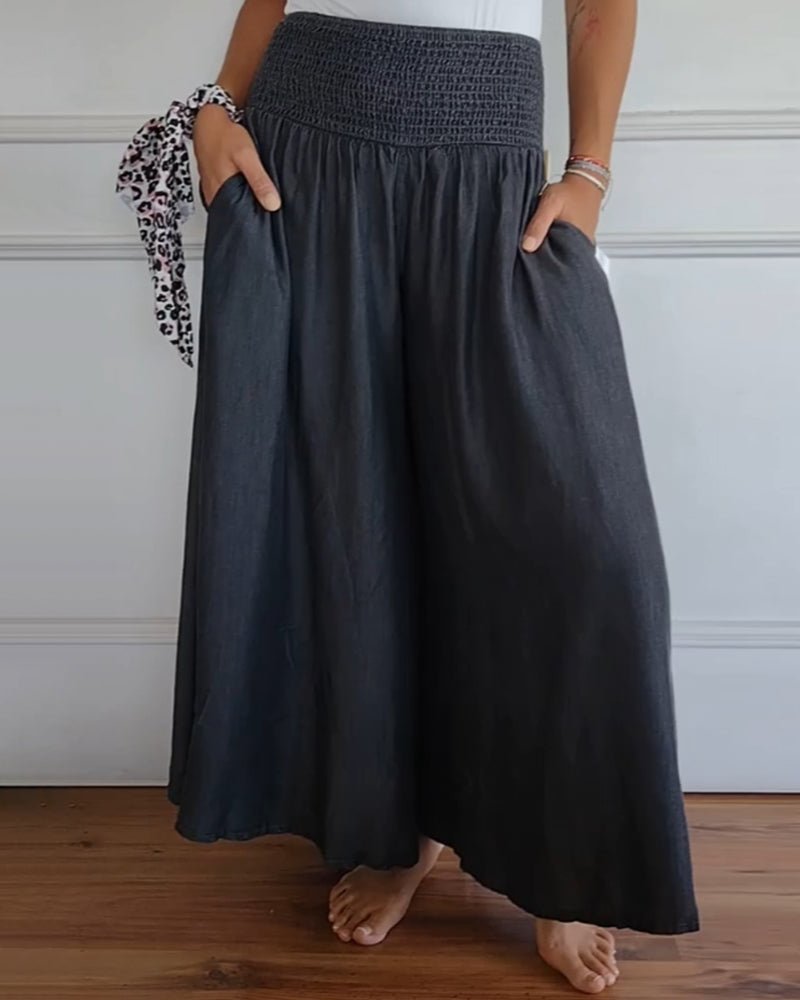 Mara | Falda pantalón de cintura elástica