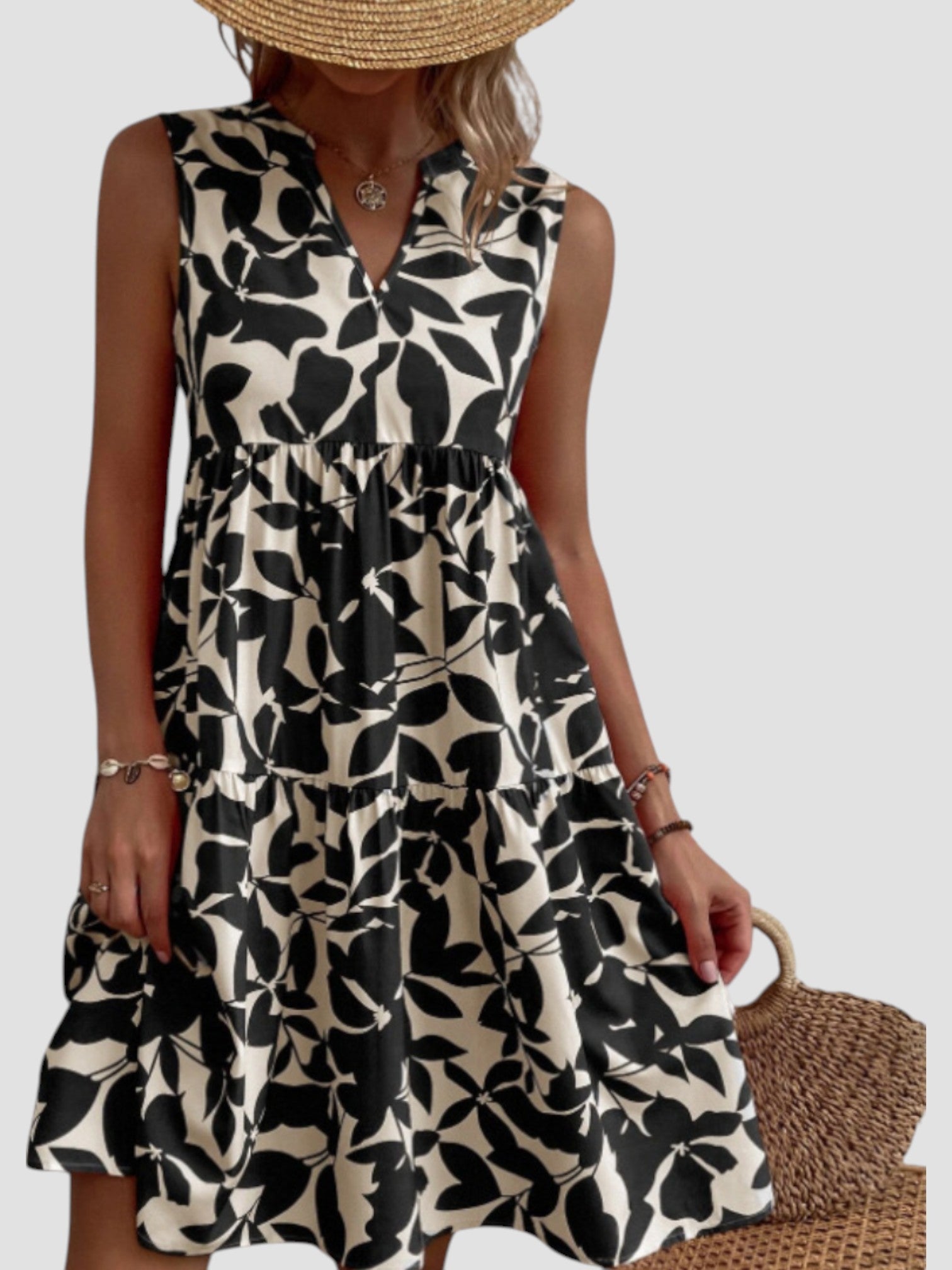 Serafina | Vestido midi de verano elegante