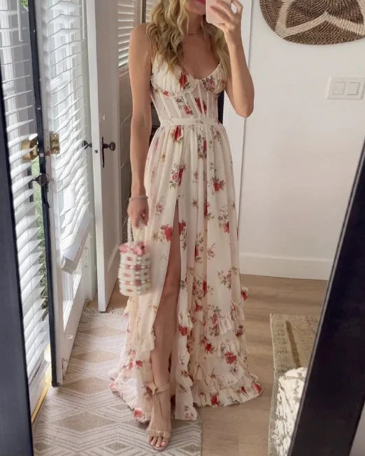 Carlota | Vestido floral romántico