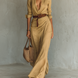 Clara | Vestido largo drapeado