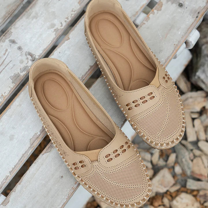 Ariadna | Mocasines cómodos con detalles trenzados